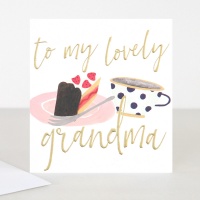 To My Lovely Grandma Birthday Card By Caroline Gardner